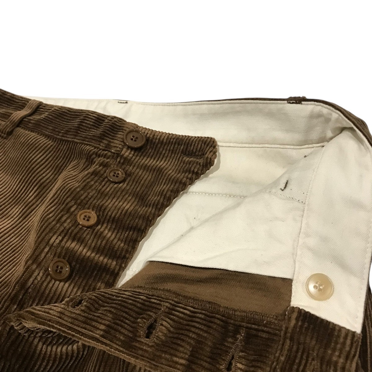 GUCCI(グッチ) コーデュロイパンツ713917 713917 ブラウン サイズ 46