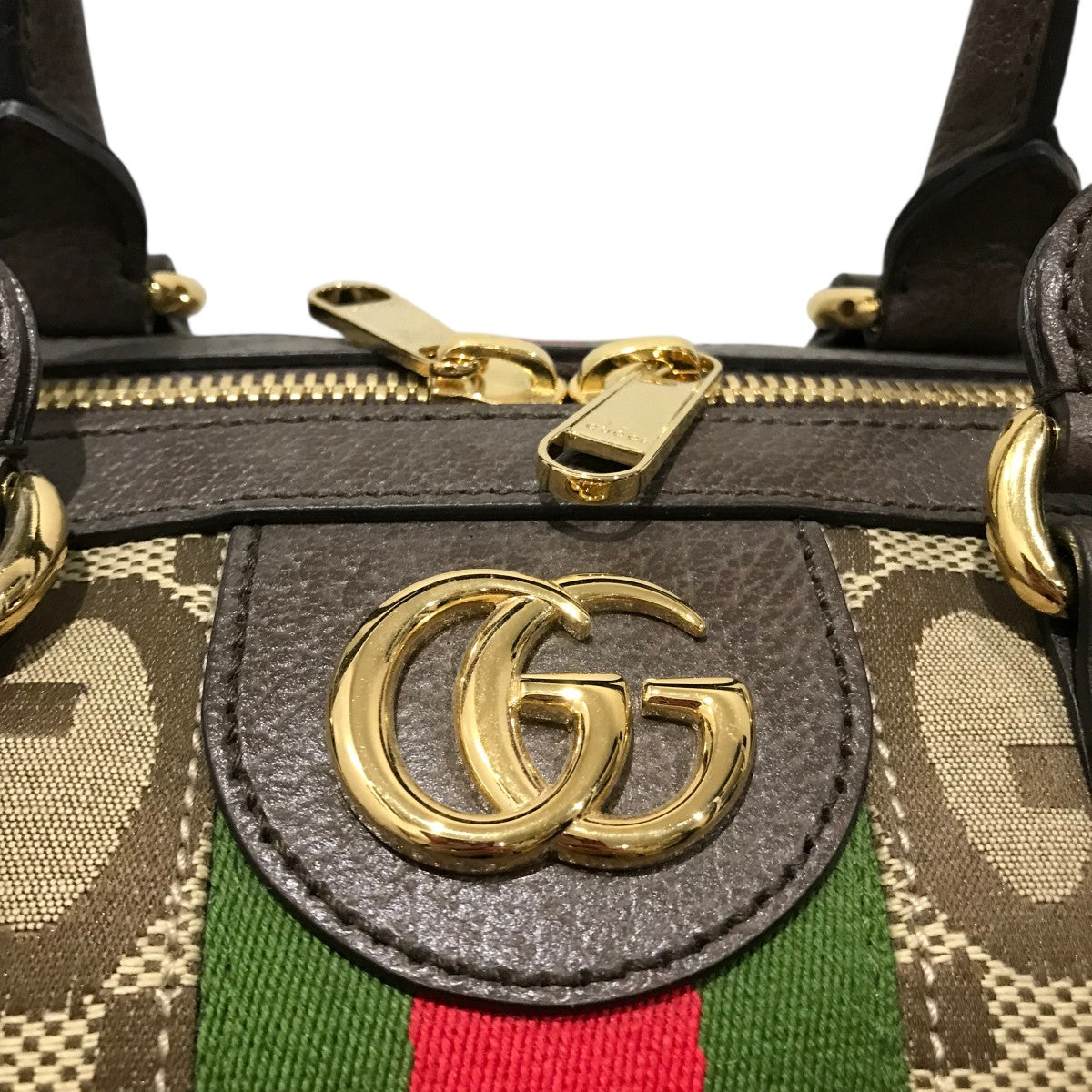 GUCCI(グッチ) ジャンボGG ボストンバッグ724642 724642