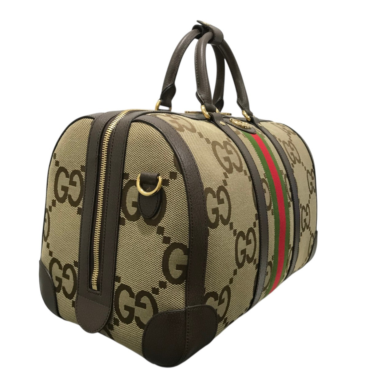 希少❗️ GUCCI ボストンバッグ　ナイロン　大容量　グッチ GUCCI(グッチ) ジャンボGG ボストンバッグ724642 724642