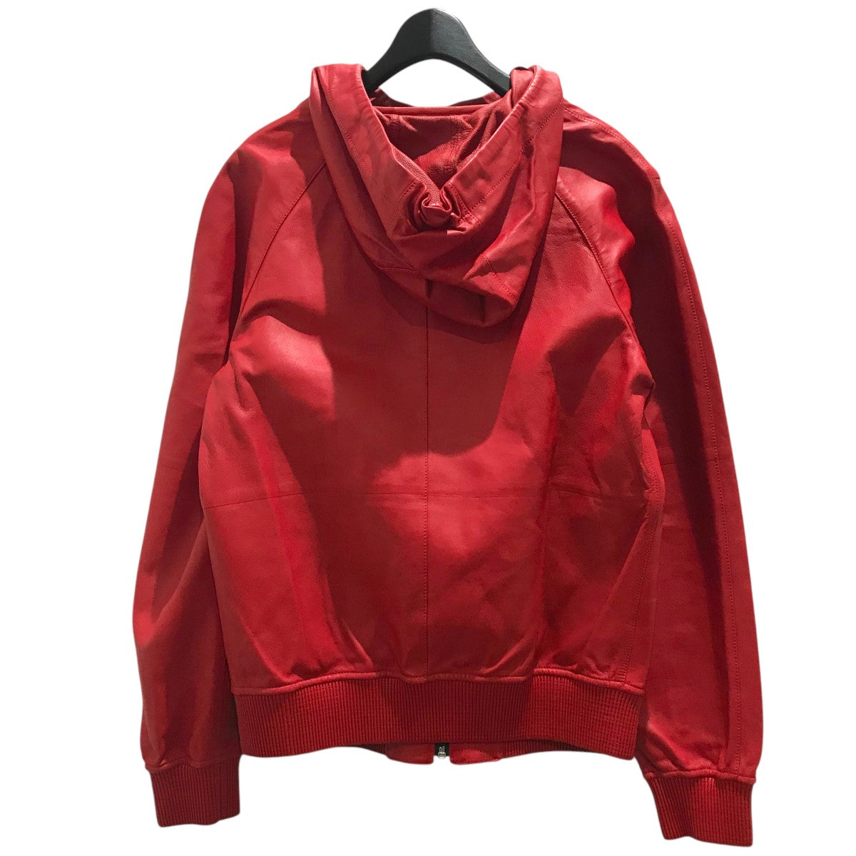 Berluti フーデッドラムレザージャケット 古着・中古-2枚目のアイテム画像