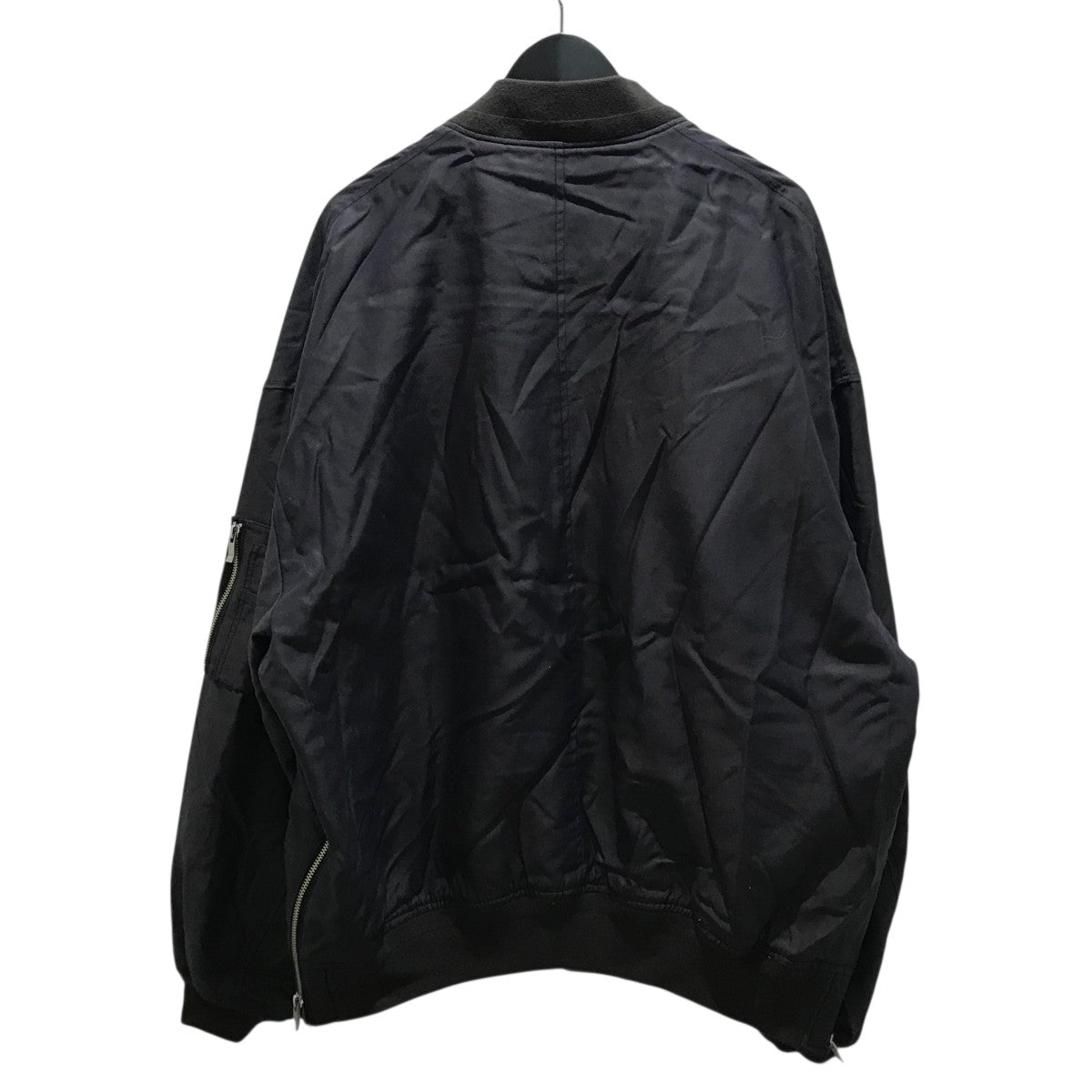 【Lyocell Twill Chambray Prime-Over MA-1 Bomber Jacket】MA-1ジャケット11241211202