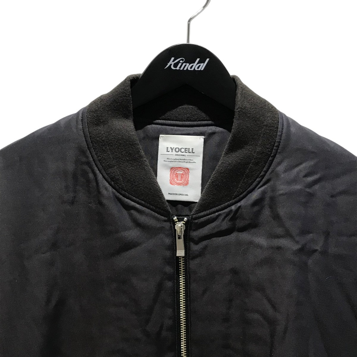 【Lyocell Twill Chambray Prime-Over MA-1 Bomber Jacket】MA-1ジャケット11241211202