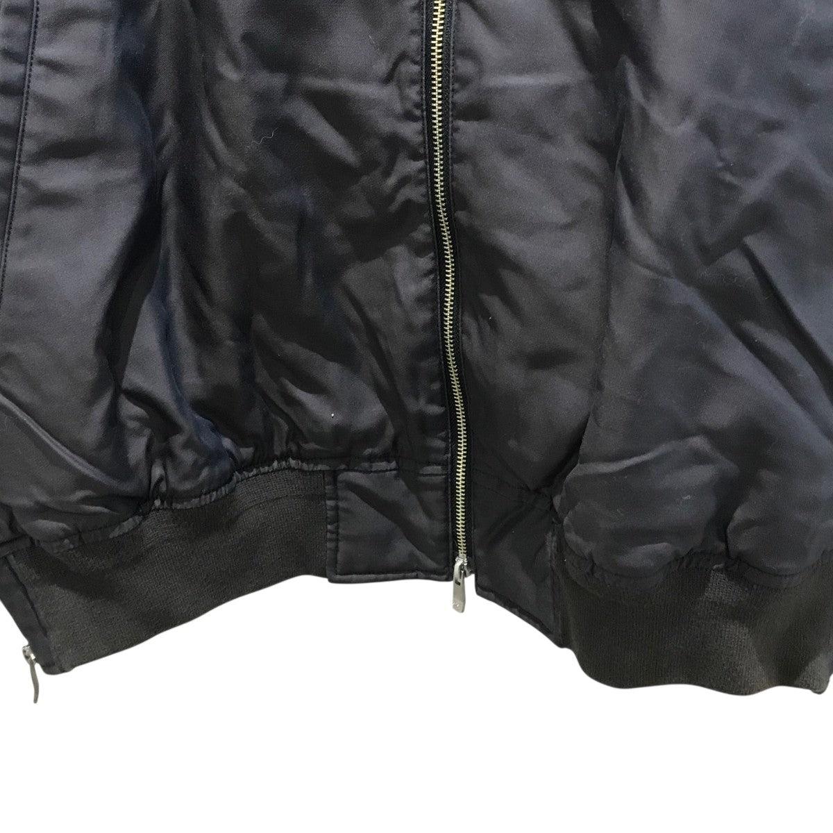 【Lyocell Twill Chambray Prime-Over MA-1 Bomber Jacket】MA-1ジャケット11241211202