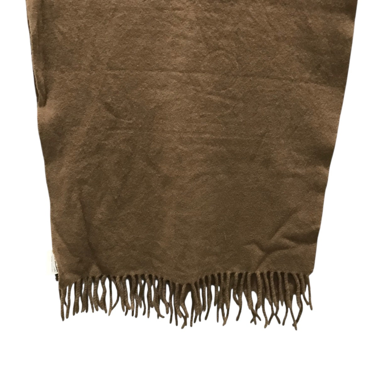 【正規品】Acne Studios ウールフリンジマフラー 黒 CA0086 Acne Studios フリンジスウールスカーフ マフラー ブラック ACNE