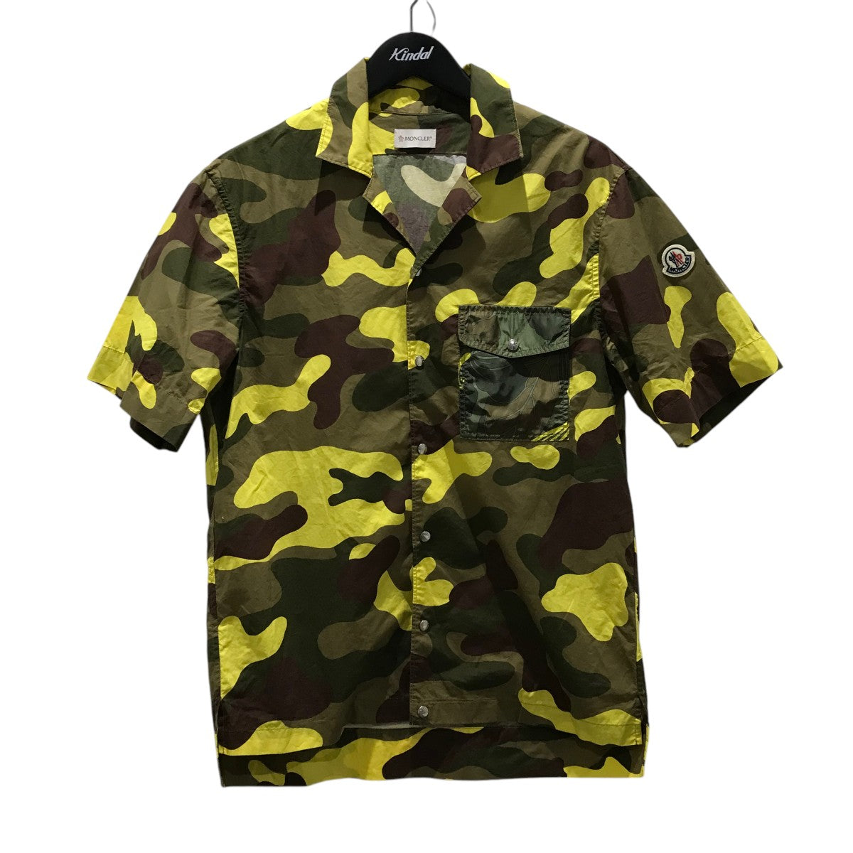MONCLER(モンクレール) カモフラカモ柄半袖シャツF10912F70500