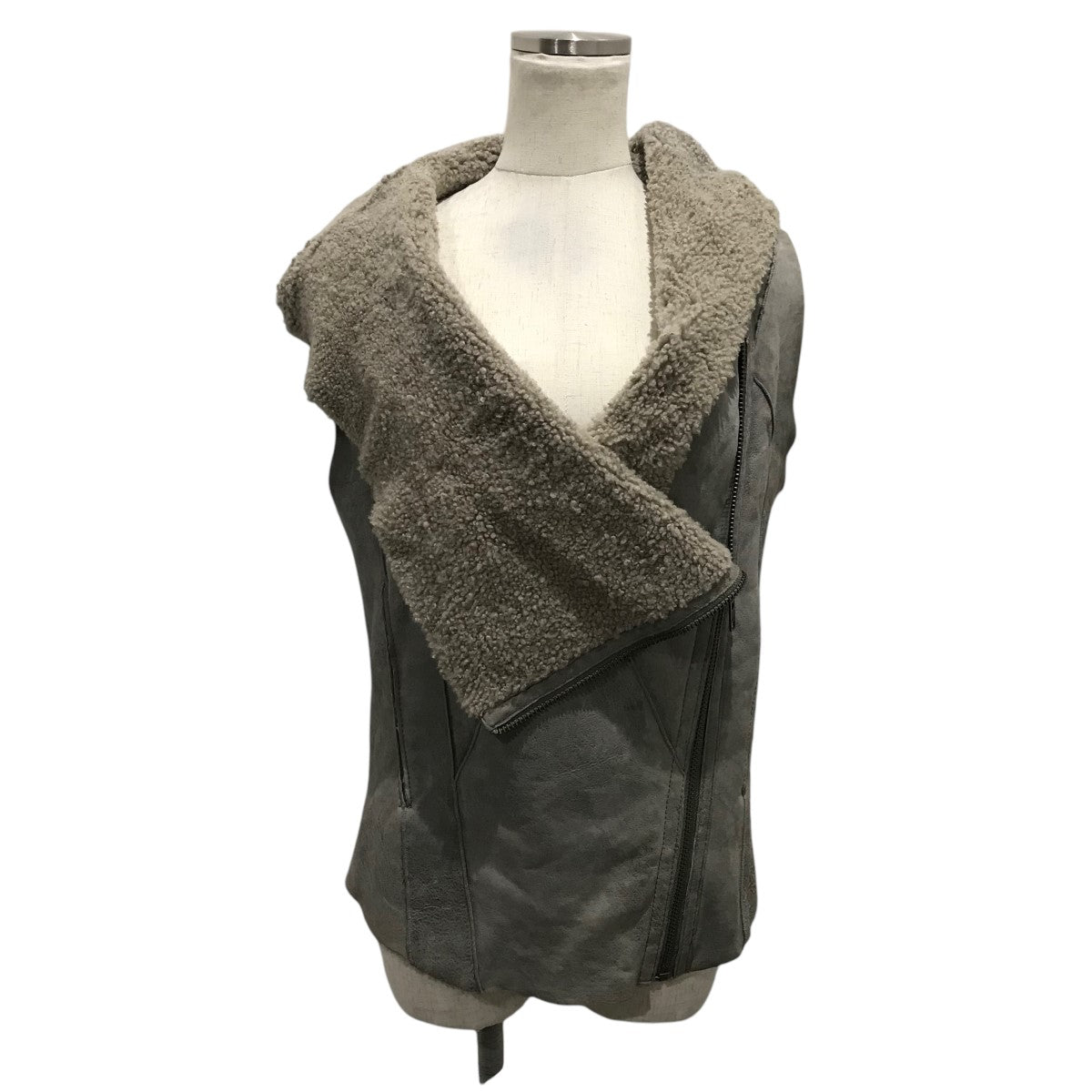 【値下げ】HELMUT LANG モヘヤ混アシンメトリーニット ニット 16-3301223 ブラック サイズ：SIZE S (EC) HELMUT_LANG ヘルムートラング アシンメトリーニット モヘヤ混