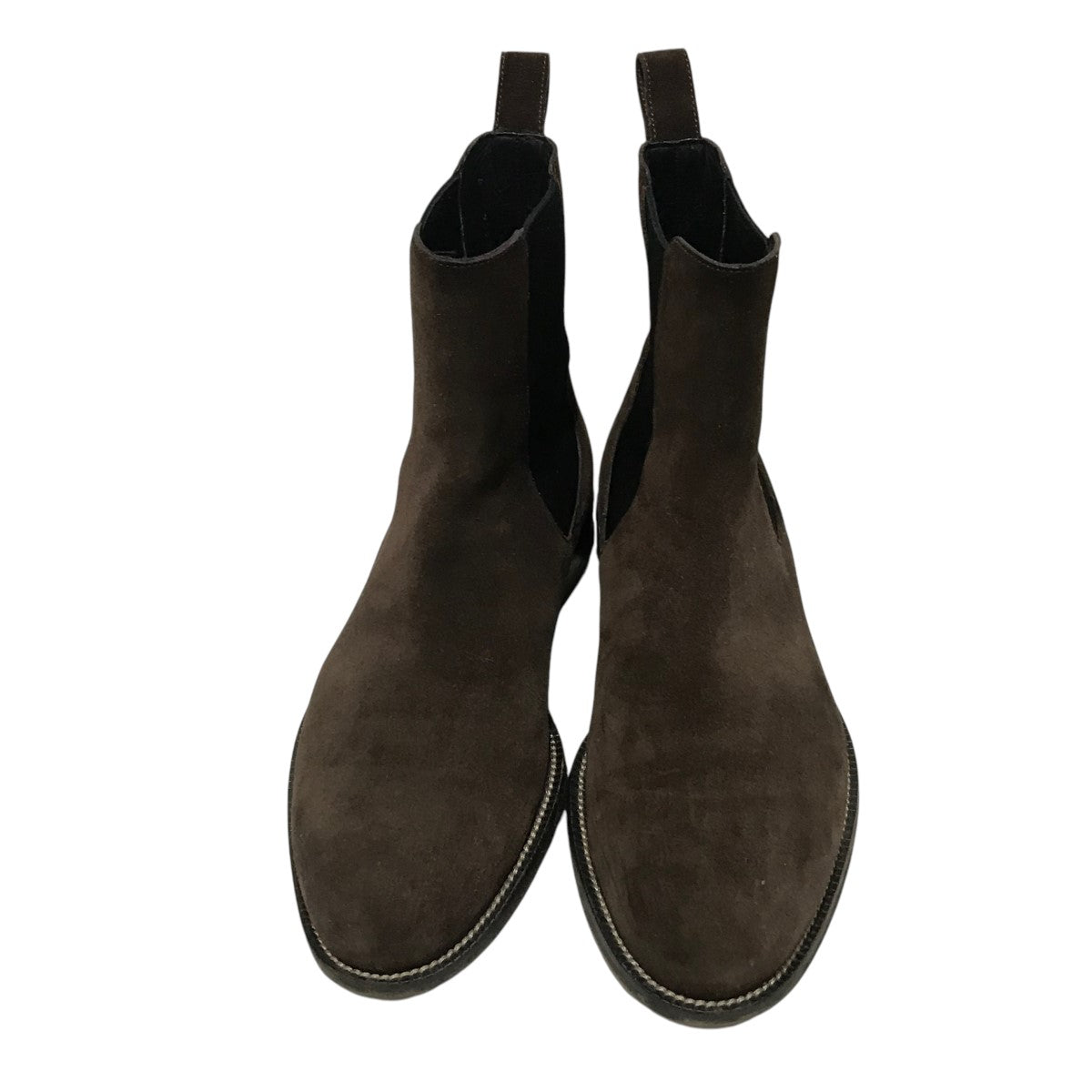 GUCCI(グッチ) スウェードサイドゴアブーツ256346 256346 ブラウン