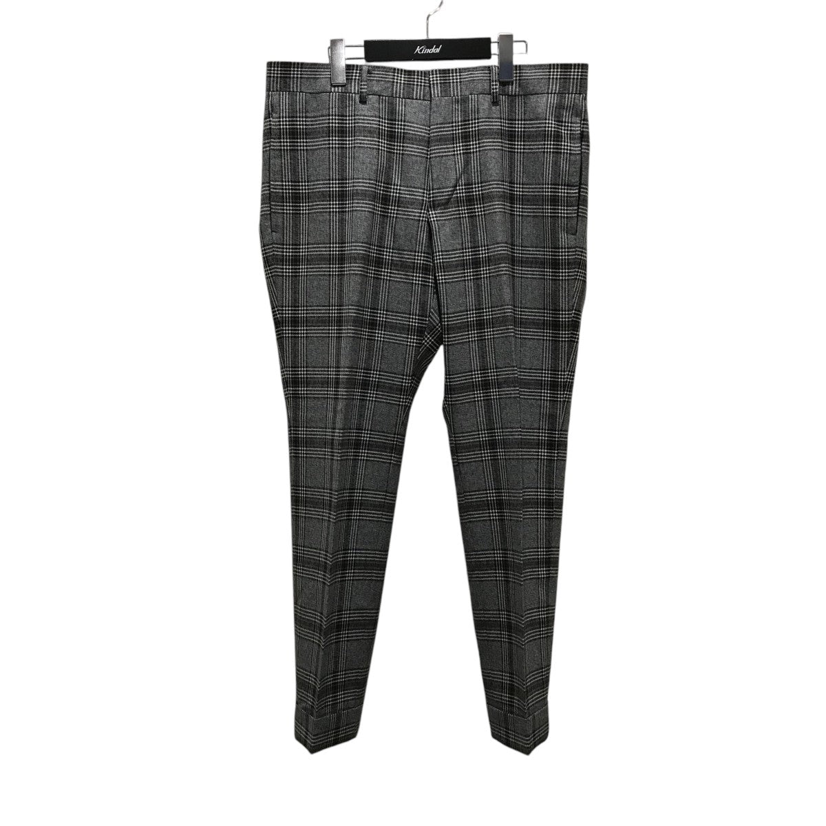 美品GUCCIイージースラックスダークグレー44 グッチ GUCCI イージーパンツ ウール ネイビー ドローコード