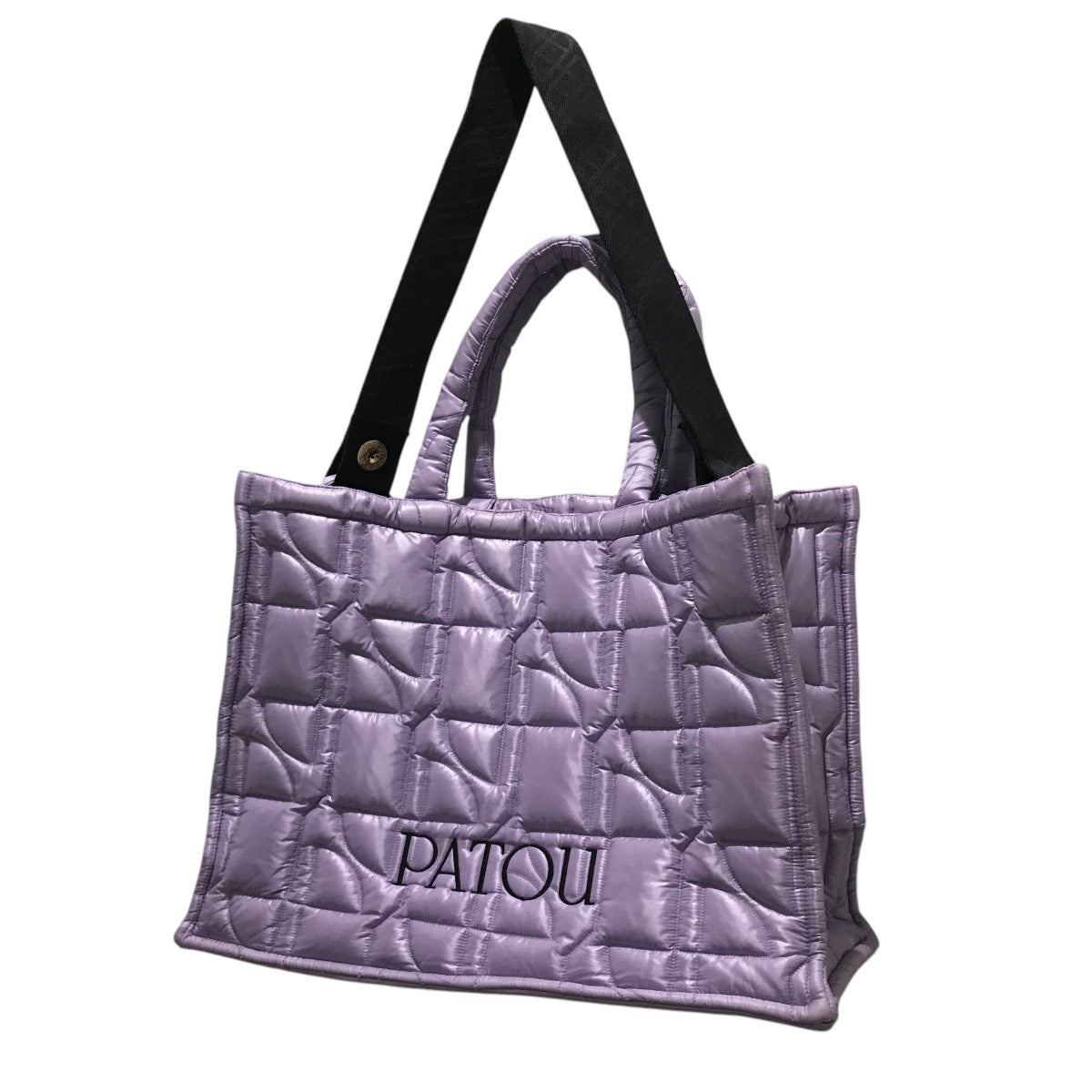 Patou(パトゥ) ラフィア アイコニック バケットバッグカゴバッグ