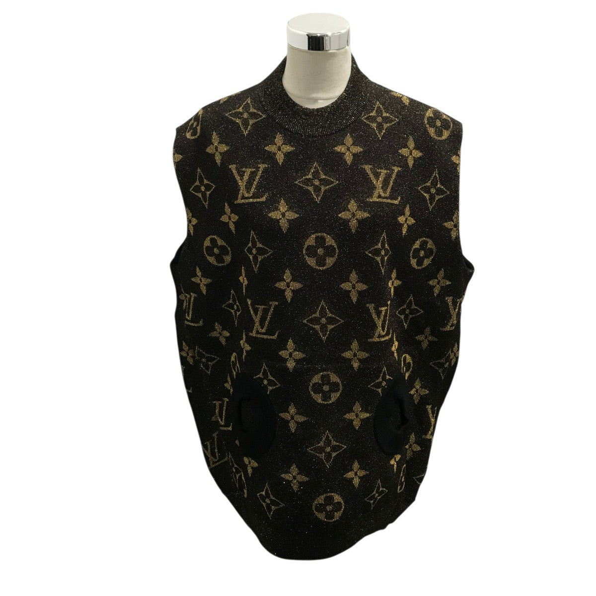 LOUIS VUITTON ニットベストRW221W IS5 FMKW01 古着・中古-1枚目のアイテム画像