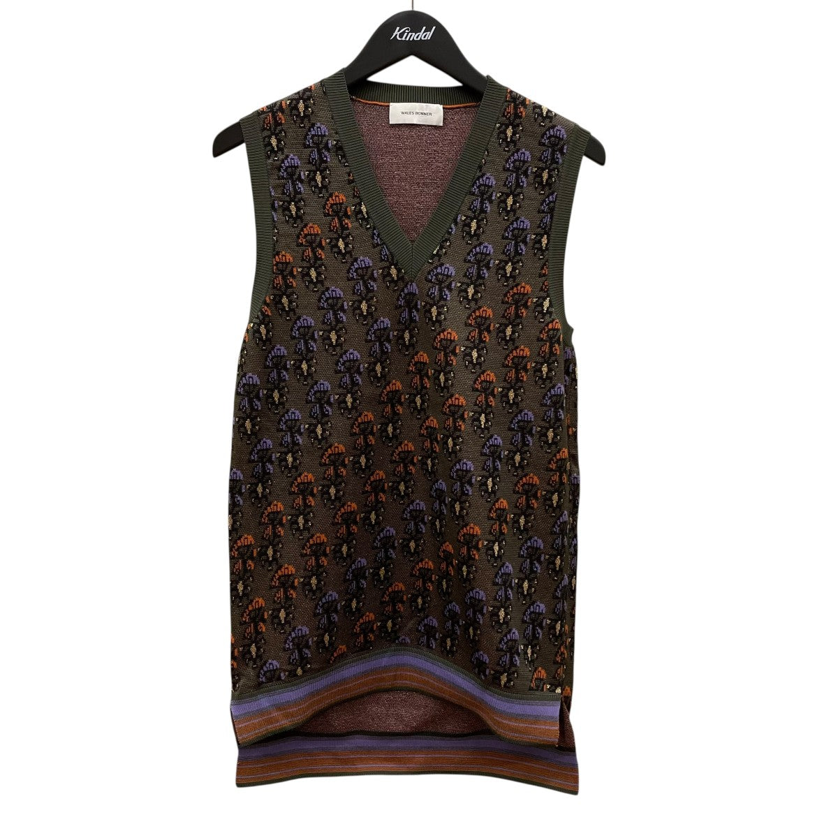 wales bonner ニットカーディガン Wales Bonner カーディガン WALES BONNER ASTRAL CARDIGAN