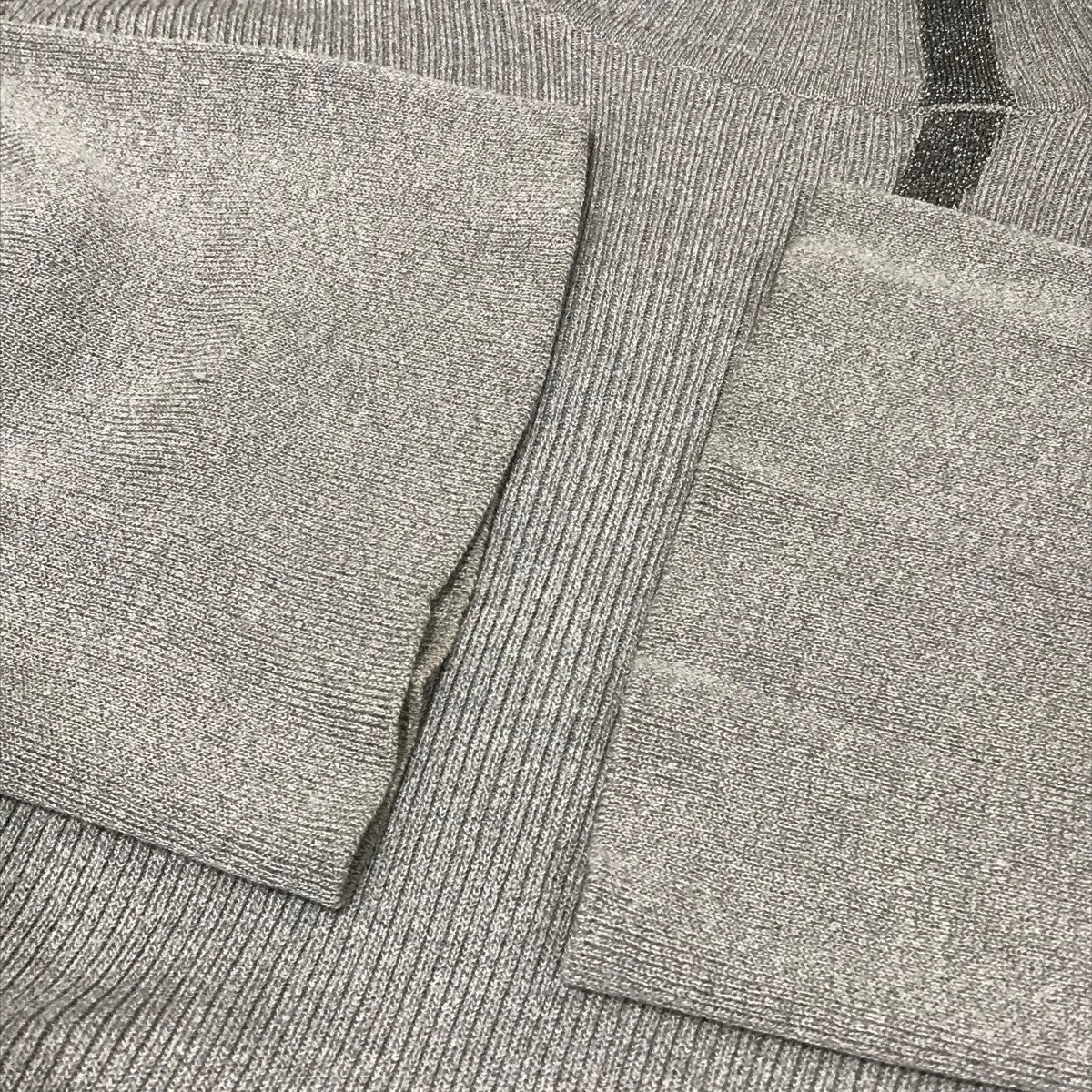 mame kurogouchi(マメクロゴウチ) 【Kintsugi High Neck Knitted Top