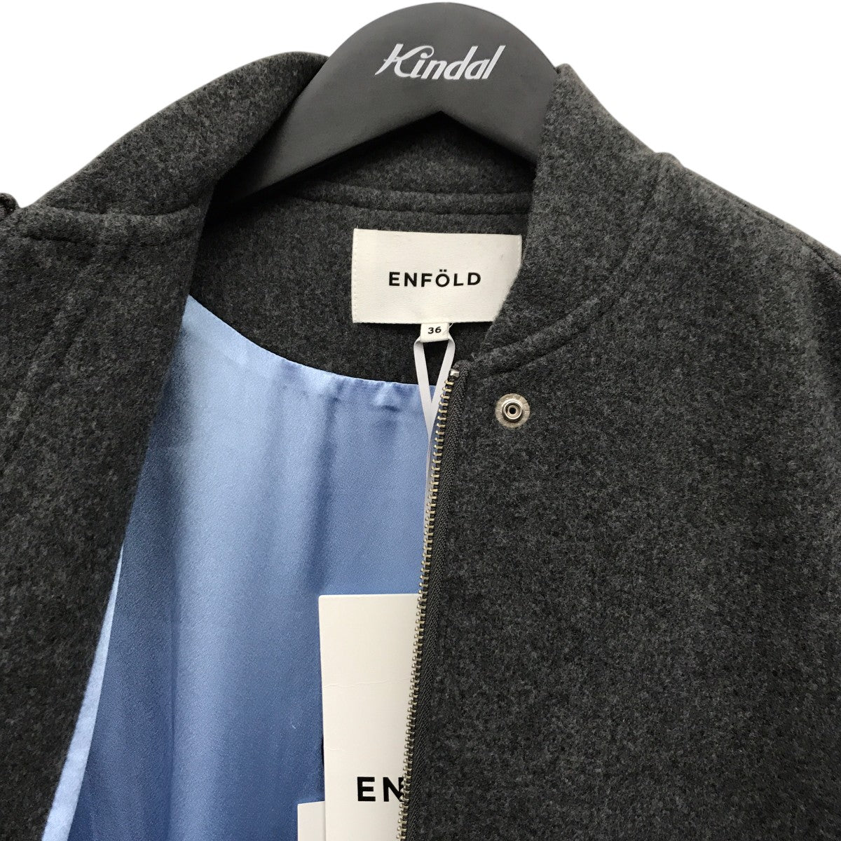 ENFOLD 24AWメルトンスタジャン300HA130-1420 古着・中古-7枚目のアイテム画像