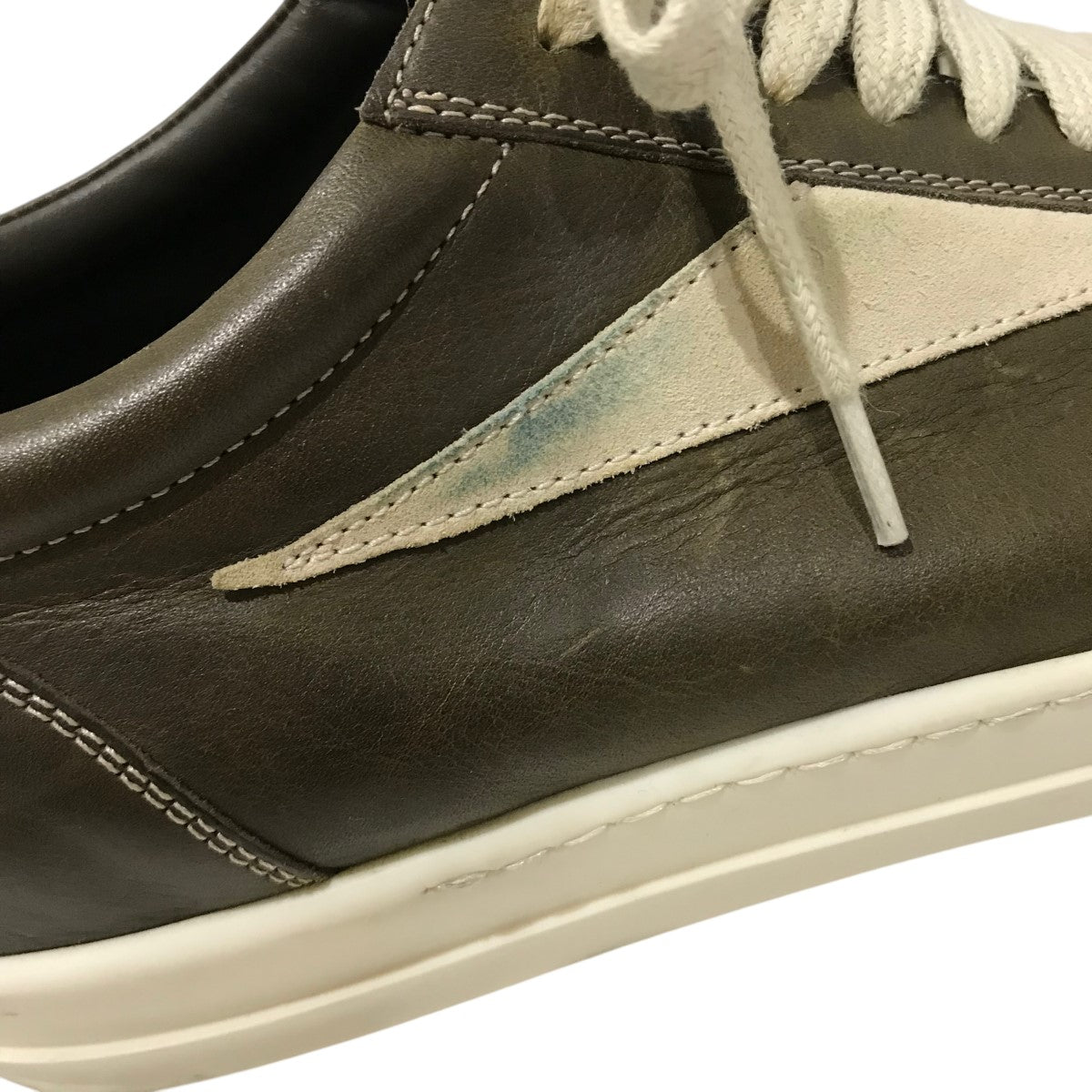 【正規品】Rick Owens ブラウン Vintage ローカットスニーカー ブラウン（茶色）系 RICK OWENS VINTAGE(リックオウエンス