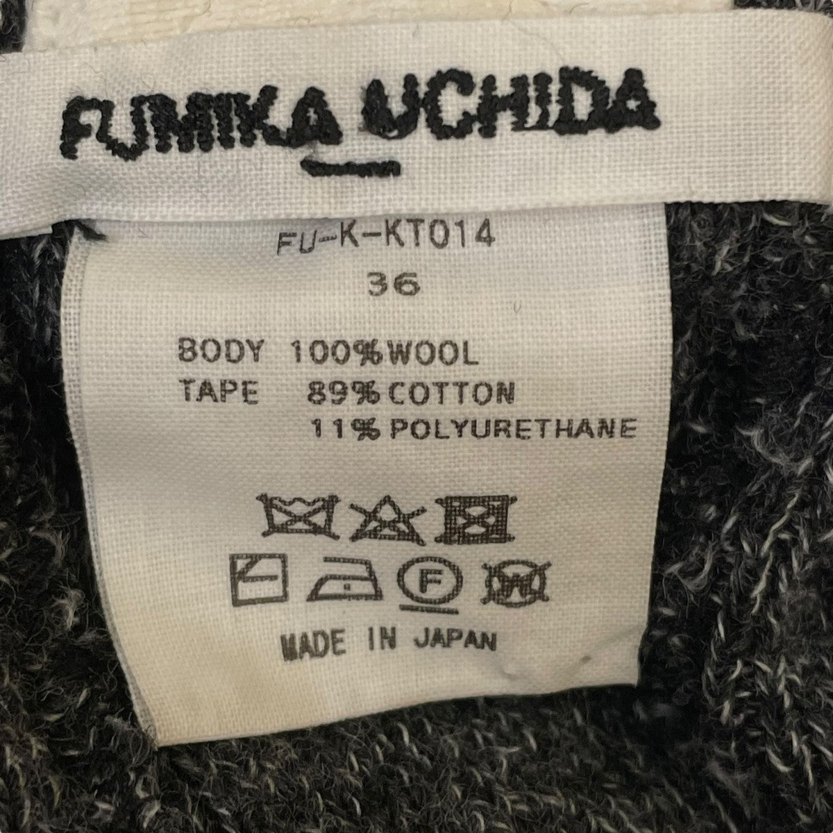 FUMIKA UCHIDA サスペンダーニットパンツFU-K-KT014 古着・中古-5枚目のアイテム画像
