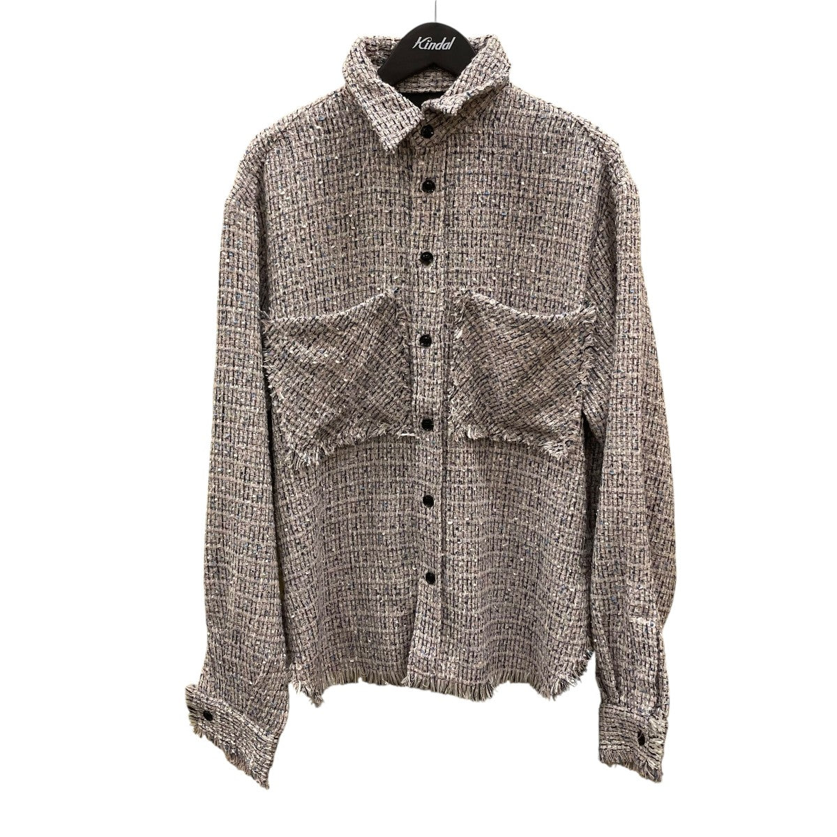 GEN DAI ツイードシャツ【TWEED SHIRT】 古着・中古-1枚目のアイテム画像