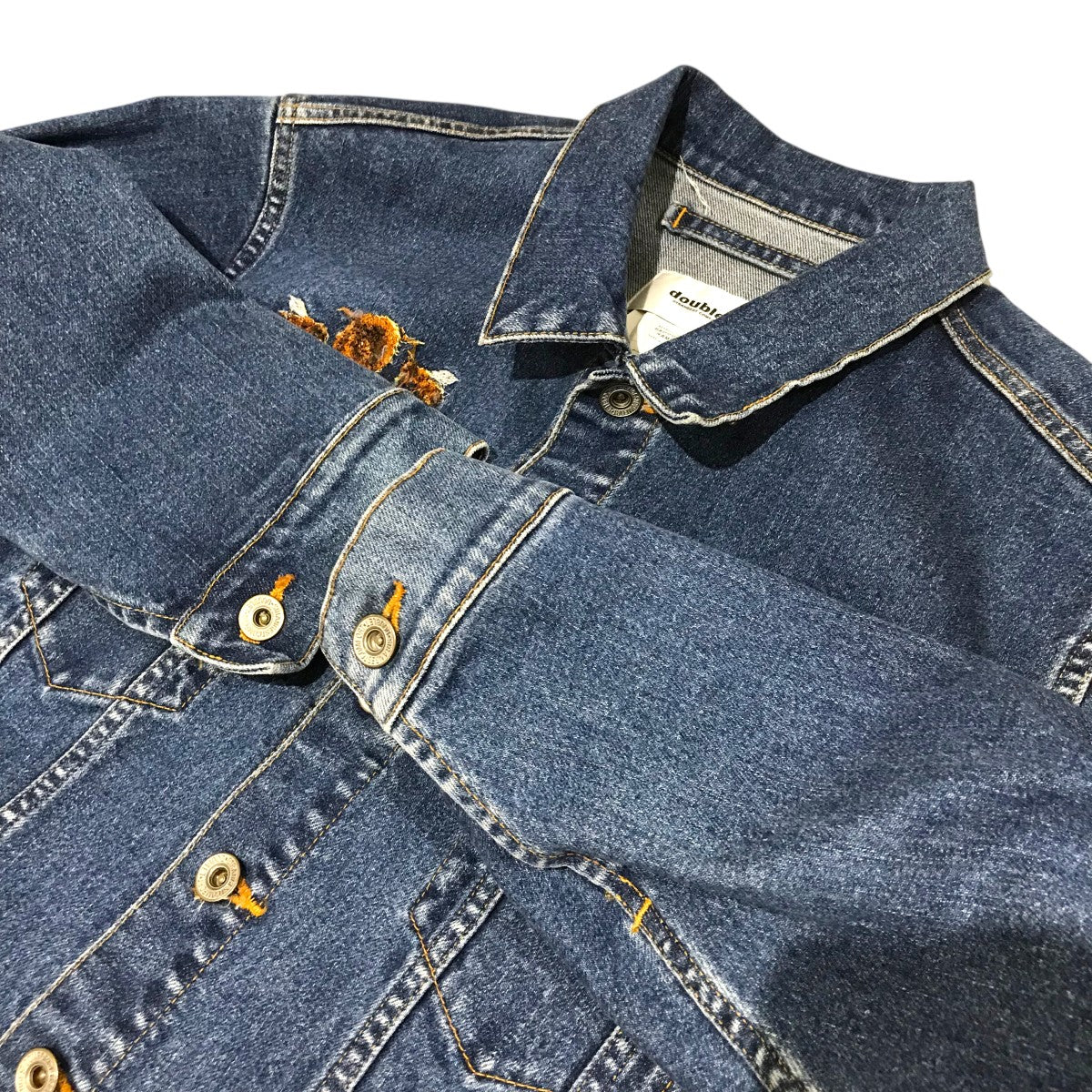 SAMPLE品刺繍デニムジャケット