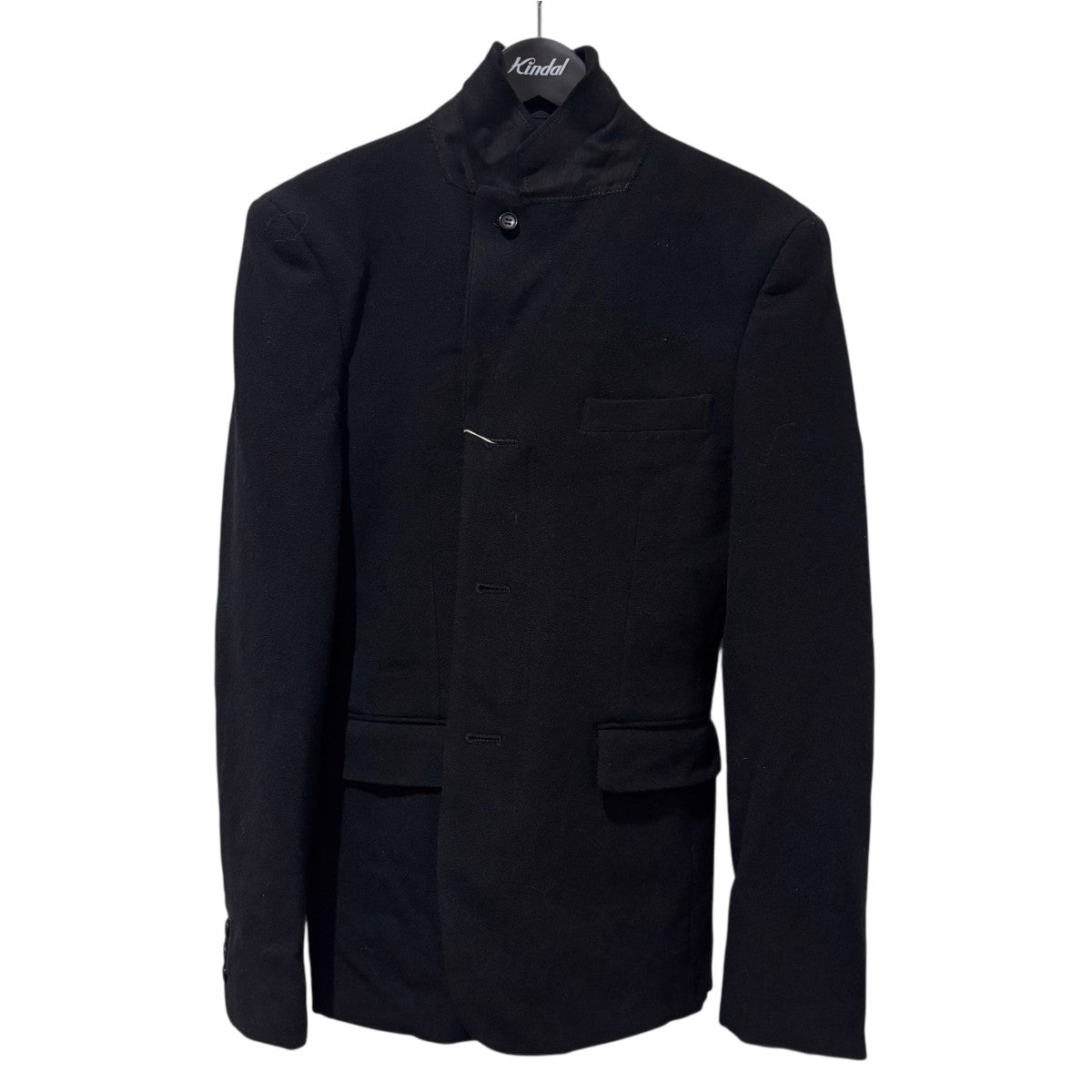 コムデギャルソン オムプリュス テーラードジャケット 19ss レザー切替 コムデギャルソン オムプリュス テーラードジャケット 19ss レザー切替