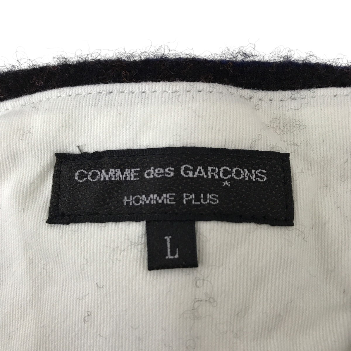 BLACK COMME des GARÇONS ストライプパンツ XL　未使用 COMME des GARCONS HOMME（コム デ ギャルソン・オム）の「へ