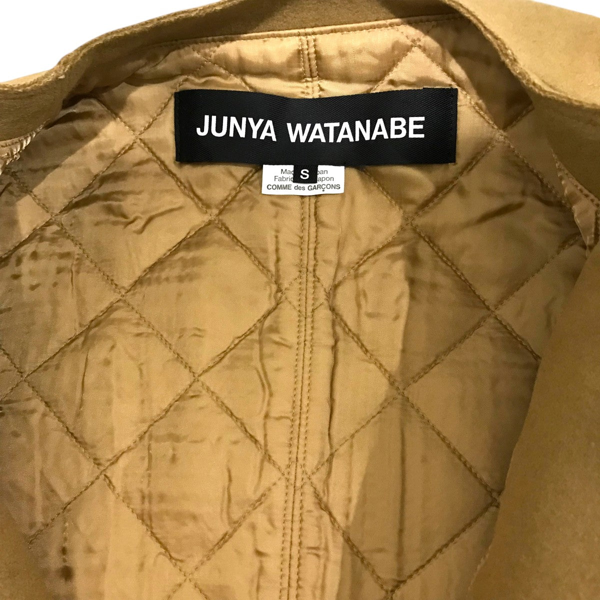 JUNYA WATANABE(ジュンヤワタナベ) 24AWノーカラーウールジャケットJN
