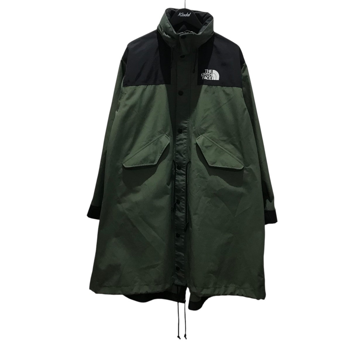 sacai×THE NORTH FACE ナイロンロングフードコート 古着・中古-1枚目のアイテム画像