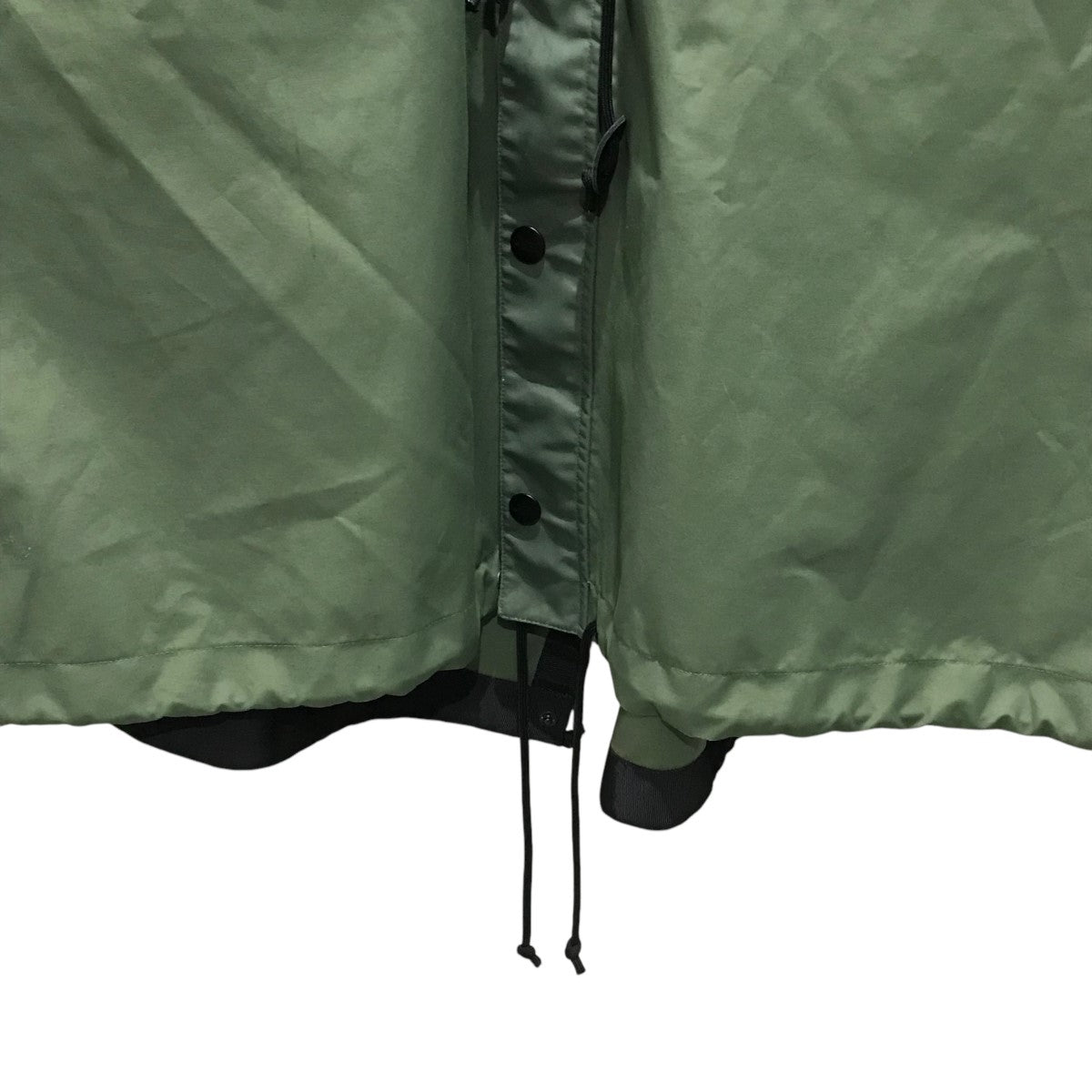 sacai×THE NORTH FACE ナイロンロングフードコート 古着・中古-4枚目のアイテム画像