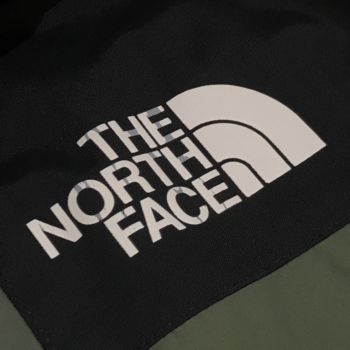 sacai×THE NORTH FACE ナイロンロングフードコート オリーブ サイズ M