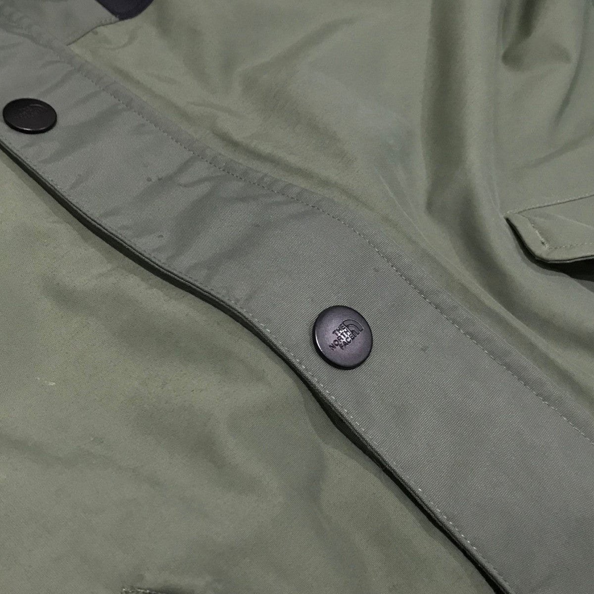 sacai×THE NORTH FACE ナイロンロングフードコート 古着・中古-7枚目のアイテム画像