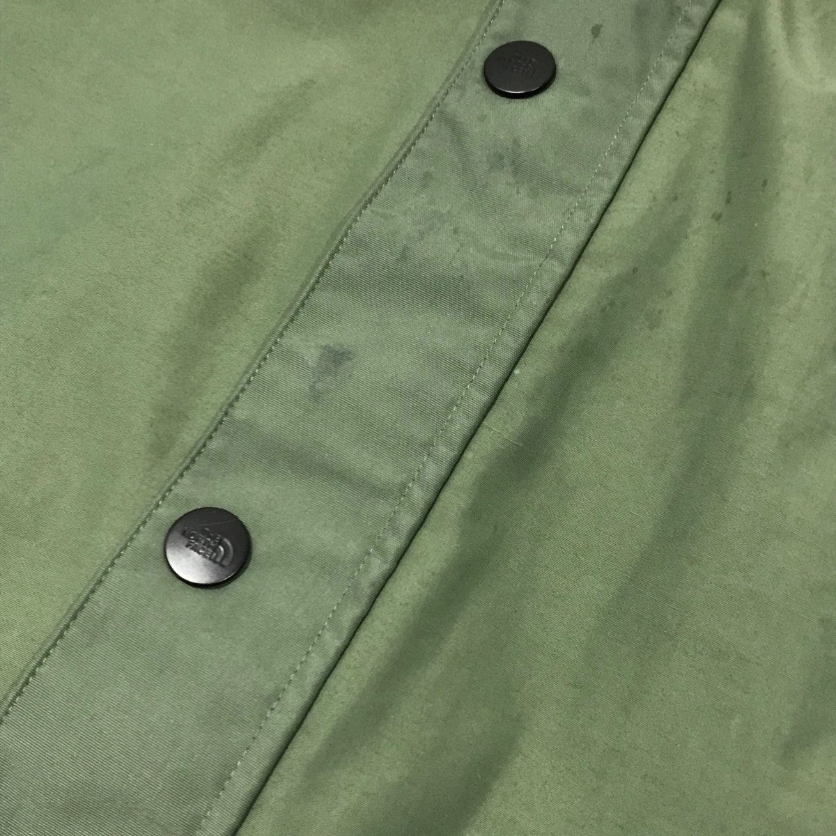 sacai×THE NORTH FACE ナイロンロングフードコート 古着・中古-8枚目のアイテム画像