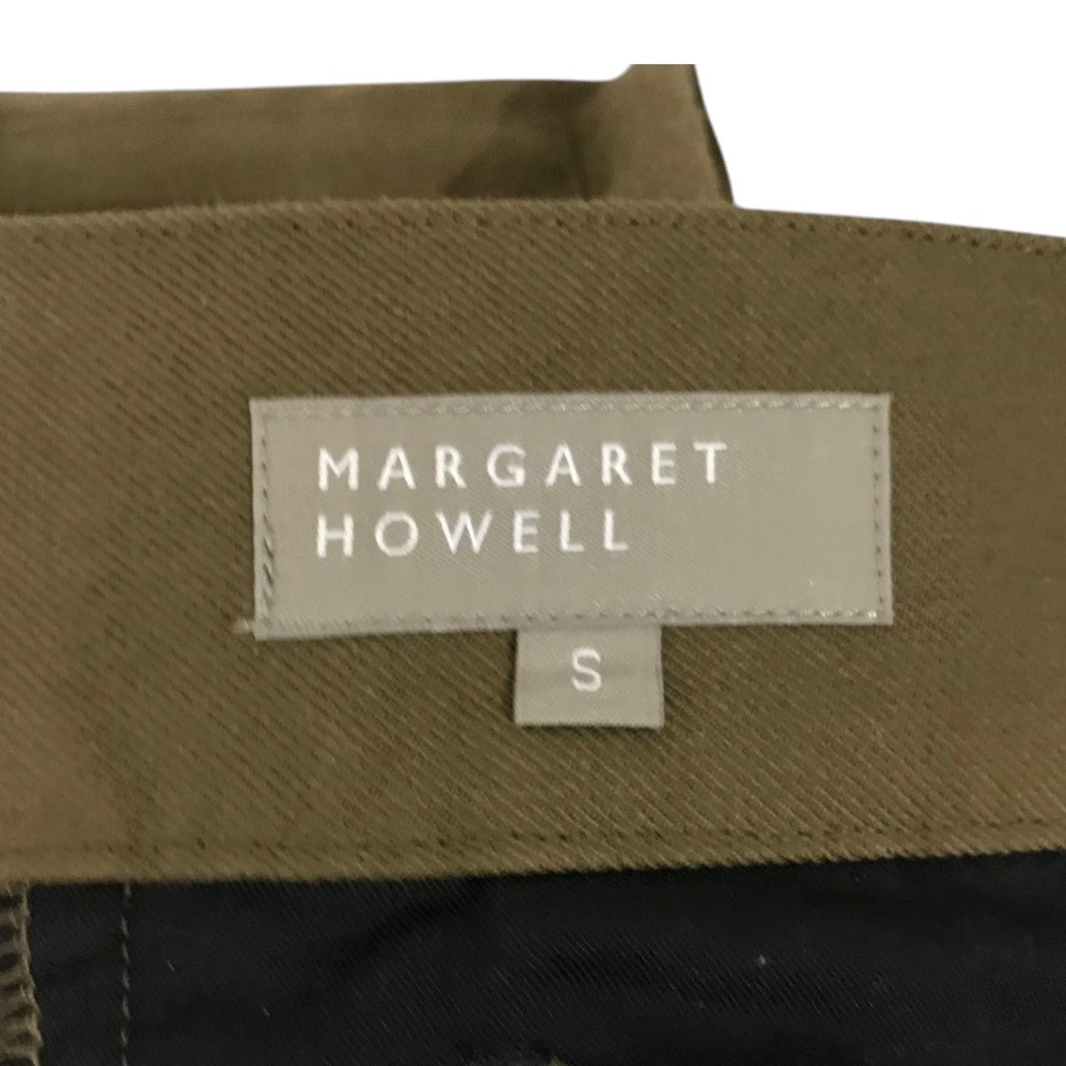 MARGARET HOWELL WOOL COTTON BRUSHED パンツ MARGARET HOWELL(マーガレットハウエル) 【BRUSHED WOOL COTTON TWILL