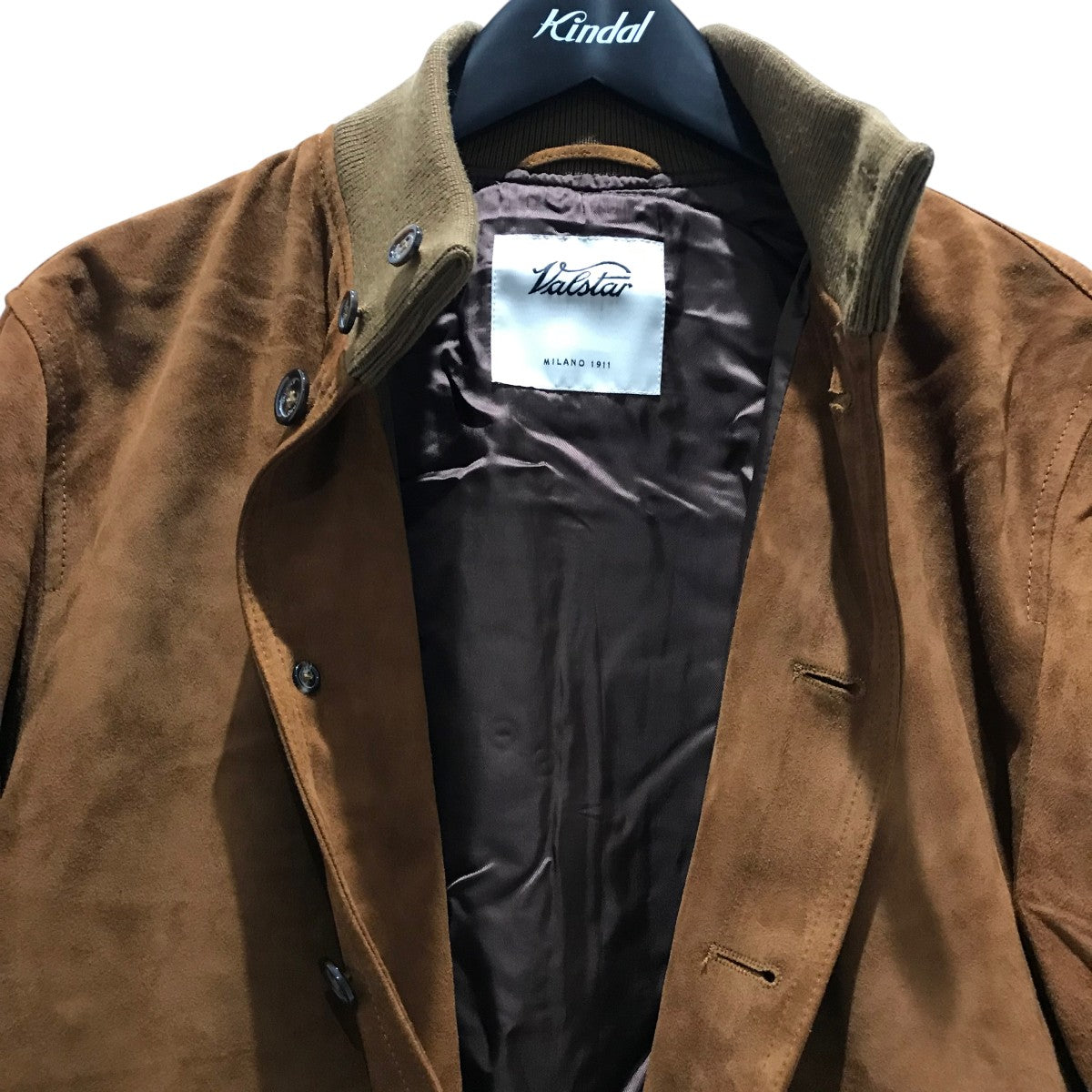 Valstar(ヴァルスター) スウェードジャケット ブラウン サイズ 50
