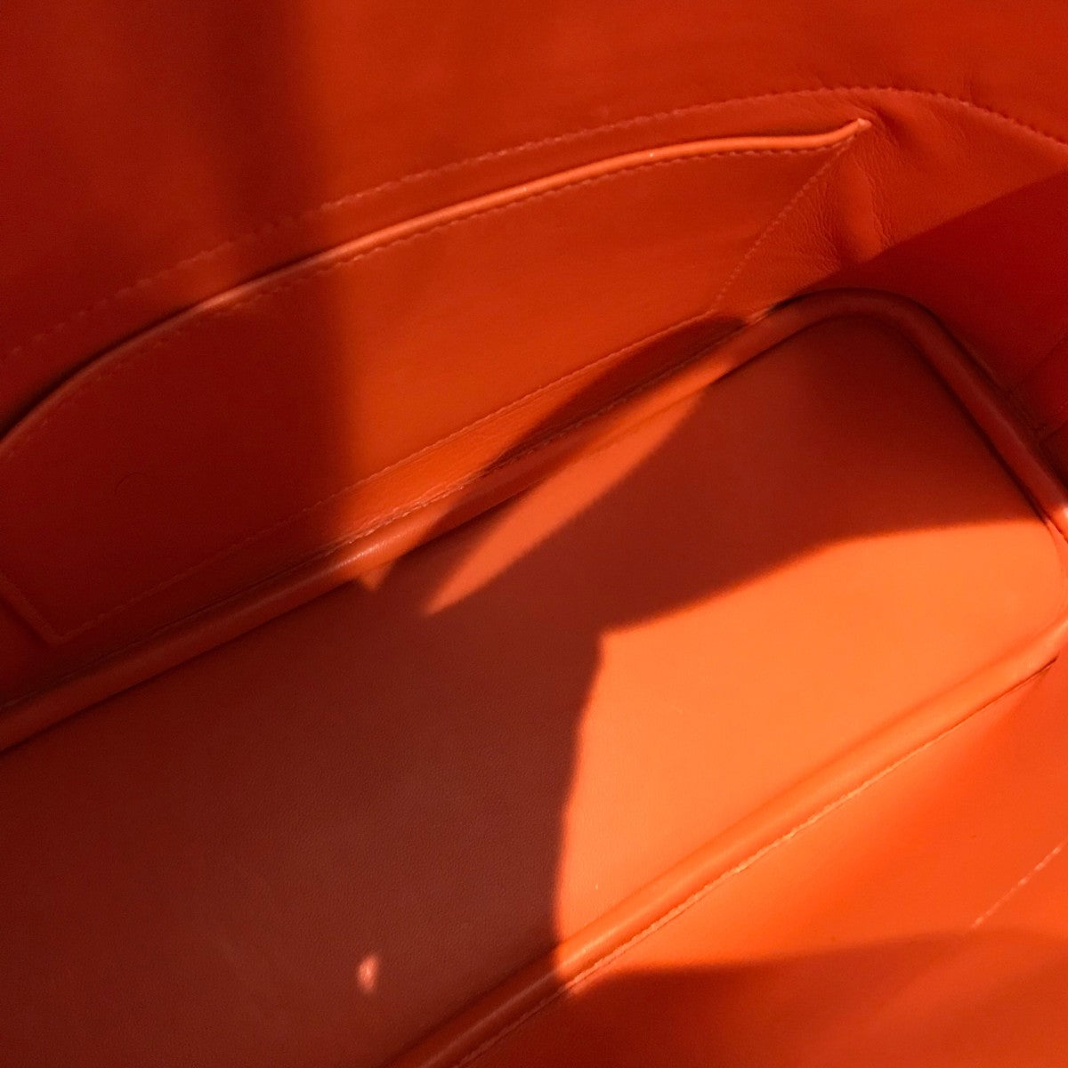 HERMES(エルメス) ボリード27ボストンバッグ □B刻印(1998年) オレンジ