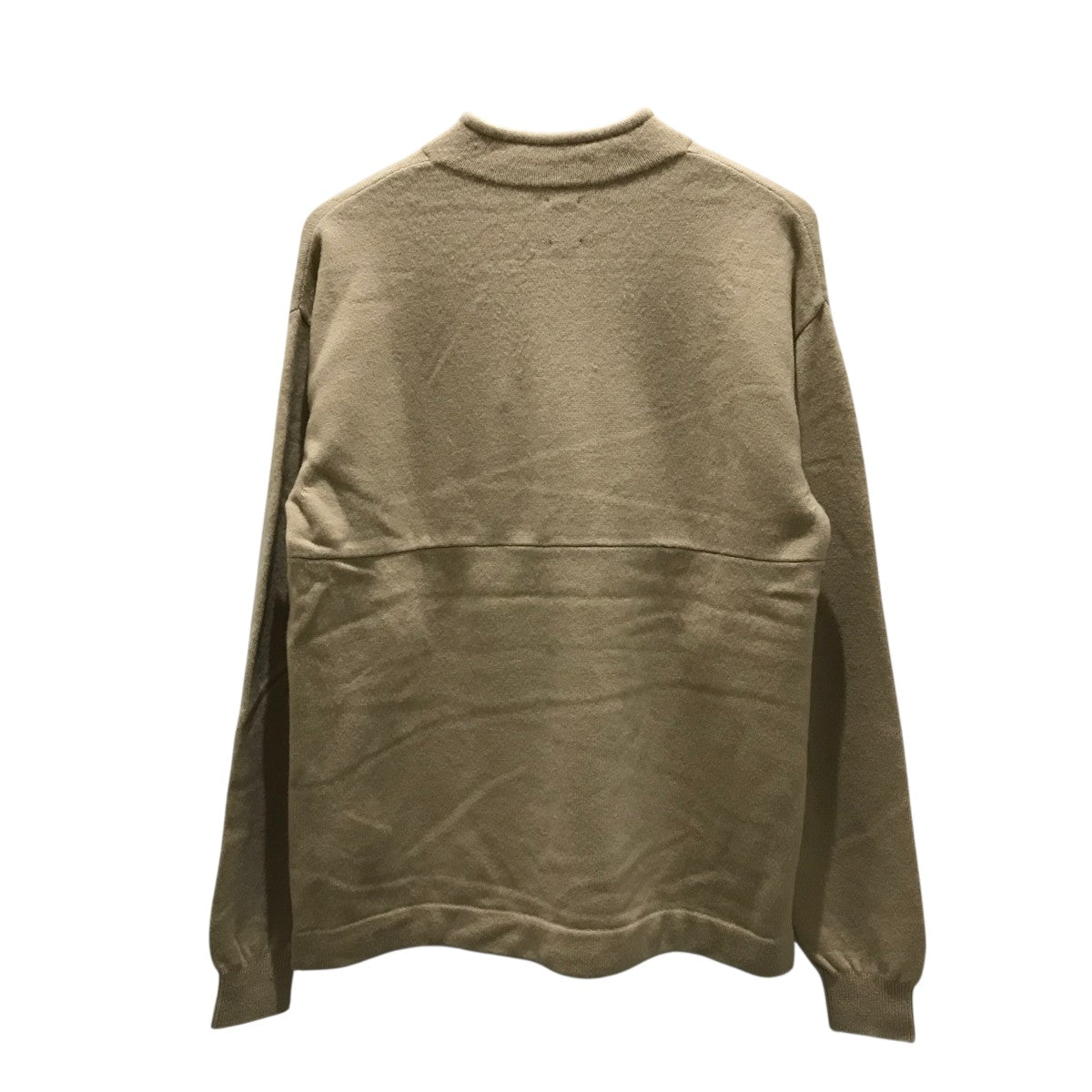 【FLEECE WOOL HENRY PULLOVER】フリースウールヘンリーネックプルオーバーニットBN-21FM-038