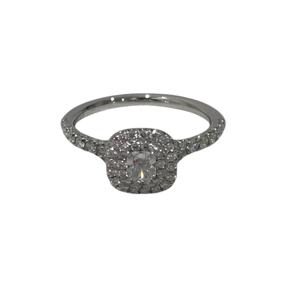 ティファニー　ソレスト　リング Tiffany ＆ Co．(ティファニー) ソレスト クッションカット