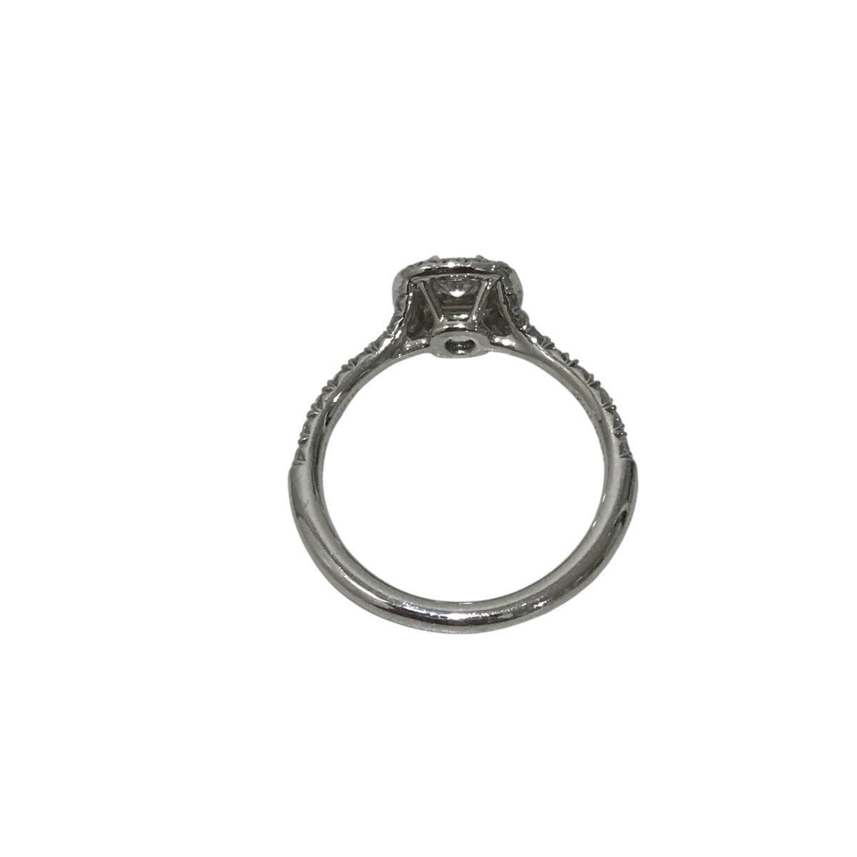 ティファニー　ソレスト　リング Tiffany & Co. - ティファニー ソレスト リング 7.5号 IF 0.28ct