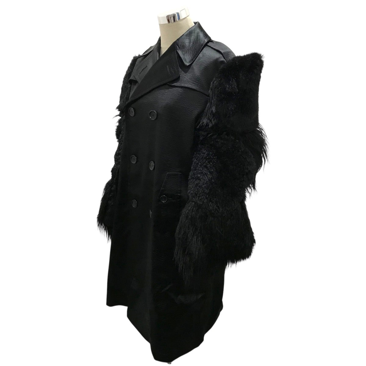 JUNYA WATANABE(ジュンヤワタナベ) 24AWフェイクファー切替