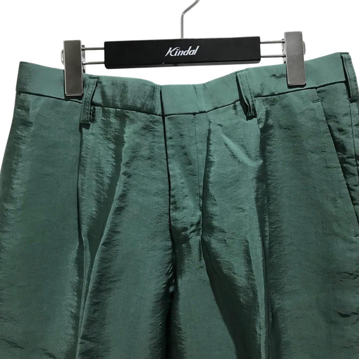 パンツ 23SCM-P07105 kolor KOLOR(カラー) レーヨンナイロンツイル テーパードパンツ
