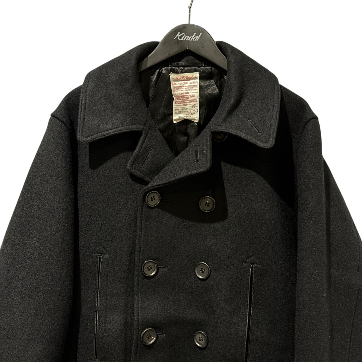 NICENESS(ナイスネス) PコートNN-0601C14 【MCLAGAN】 NN-0601C14