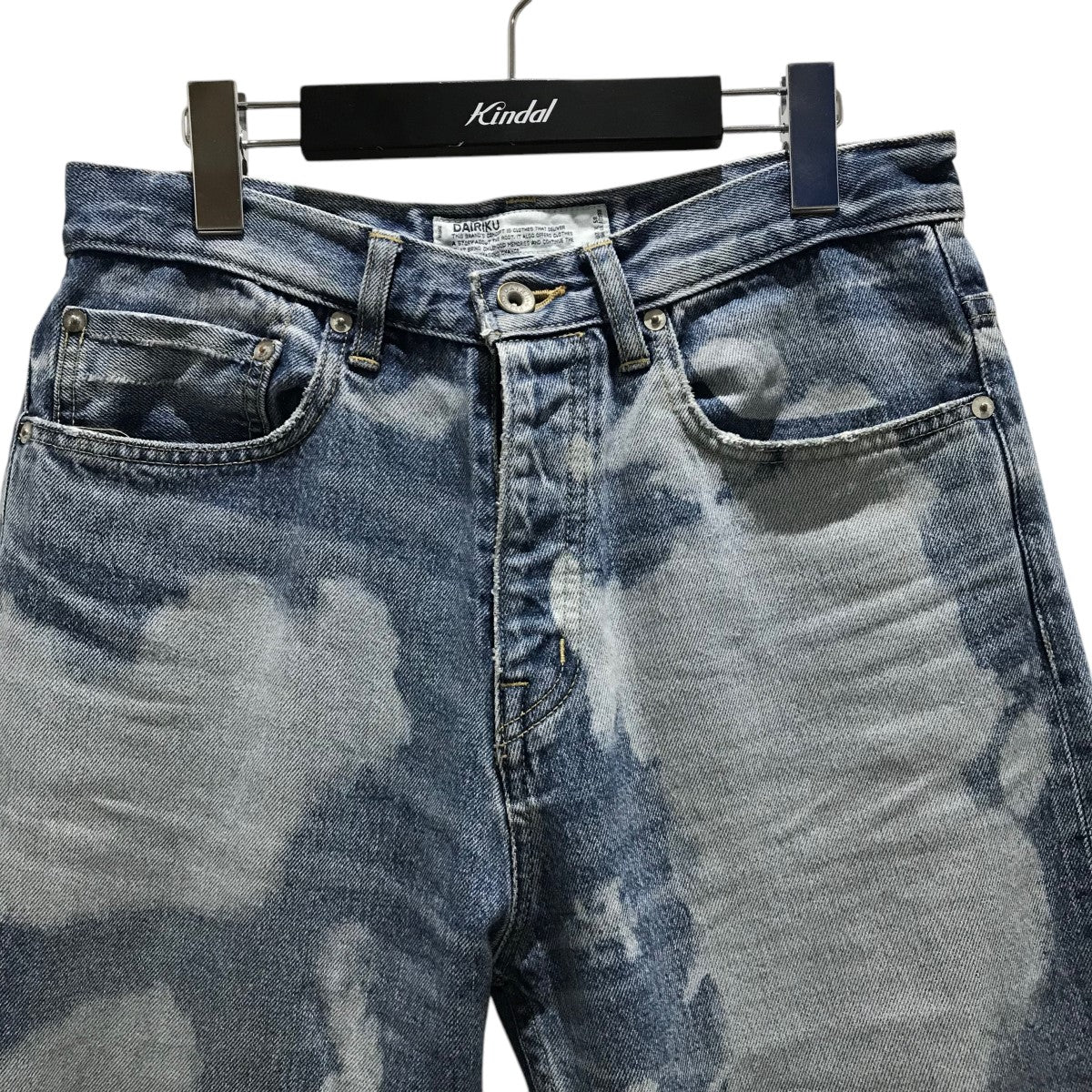 DAIRIKU(ダイリク) 23AWD7ブリーチフレアデニムパンツ