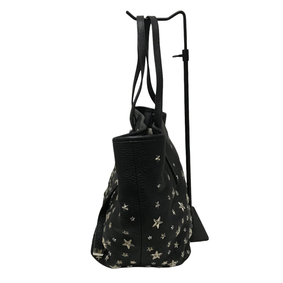 JIMMY CHOO(ジミーチュウ) スタースタッズトートバッグ ブラック