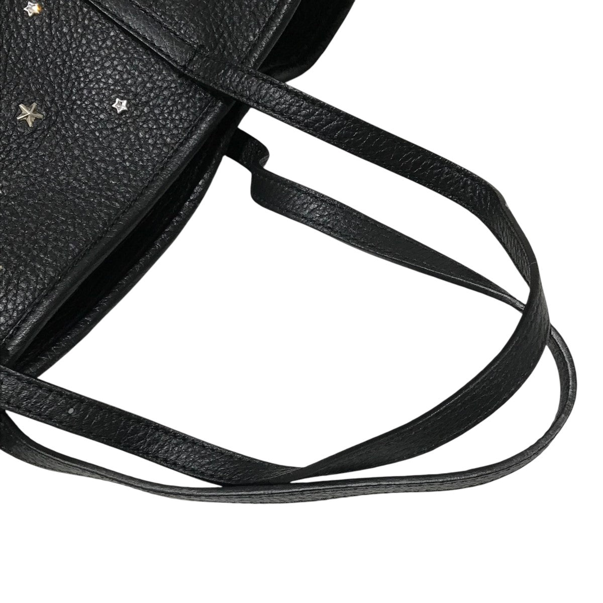 JIMMY CHOO(ジミーチュウ) スタースタッズトートバッグ ブラック