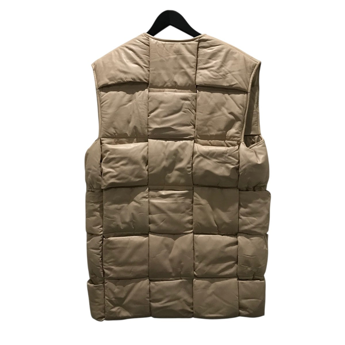 BOTTEGA VENETA マキシイントレチャートレザーベスト645005 古着・中古-2枚目のアイテム画像