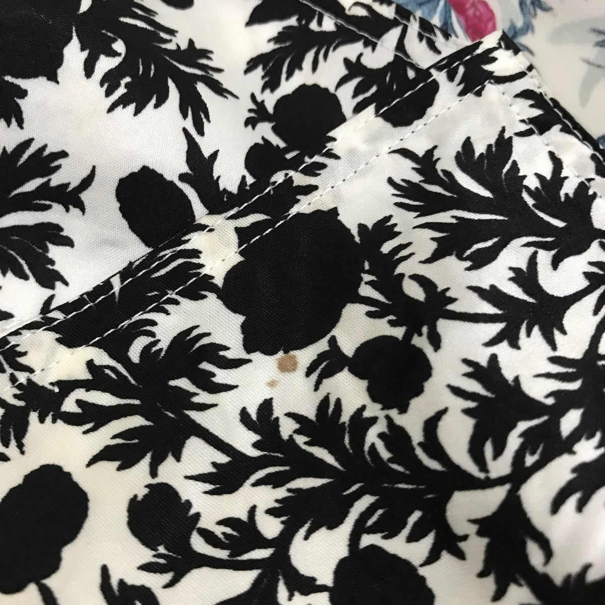 フェティコ FETICO 24AW 【FLOWER PRINT PANELED SHIRT】 フラワープリントパネルシャツ FTC242-0105 ブ FETICO(フェティコ) 24AW【FLOWER PRINT PANELED SHIRT