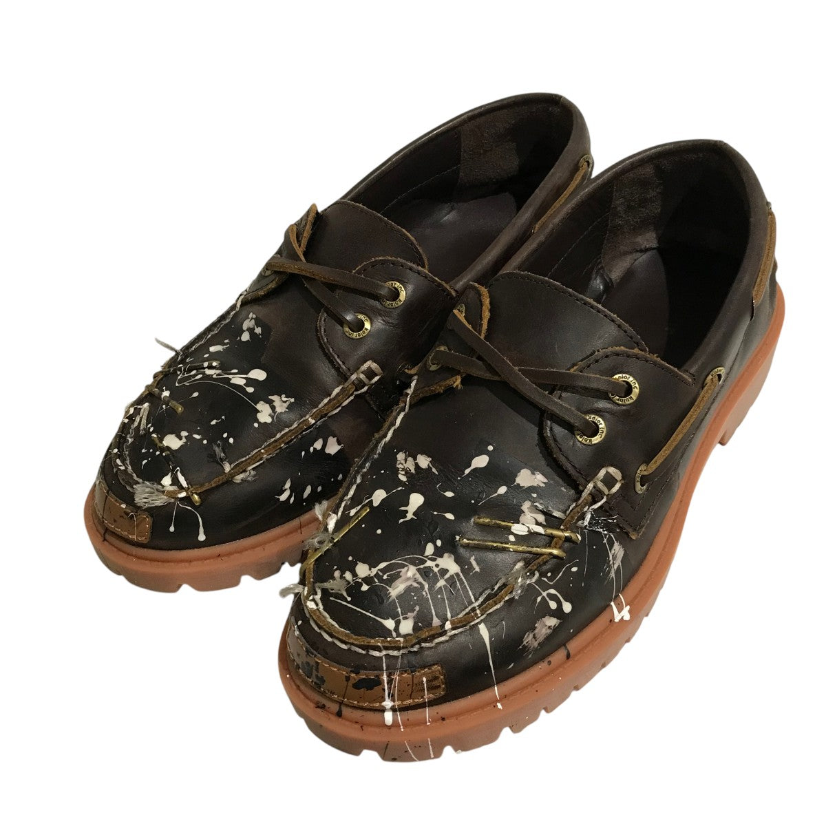 ペンキ加工デッキシューズ24WCL-A02502
