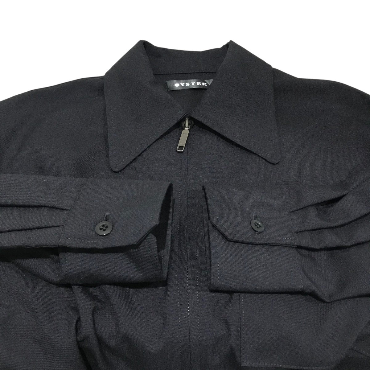 最終価格◎新品◎CADUNE リラックスオールインワン　ブラック　Sサイズ OYSTER オールインワン22-13508 22-13508 ブラック サイズ 2