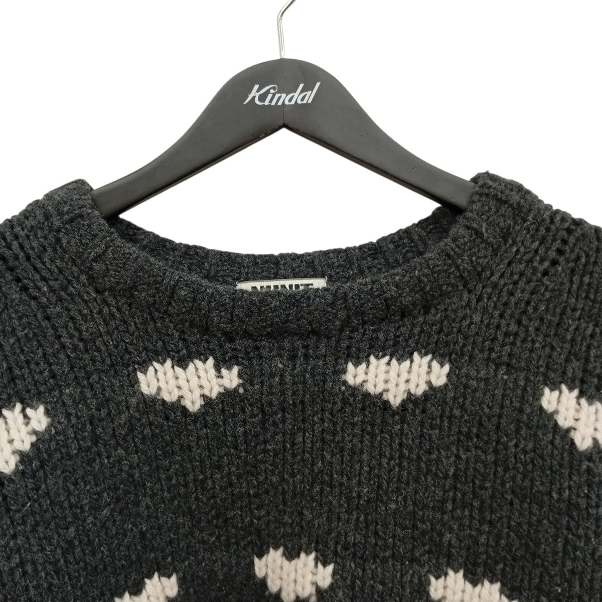 ハート柄ニットNKNIT22AW-009-1