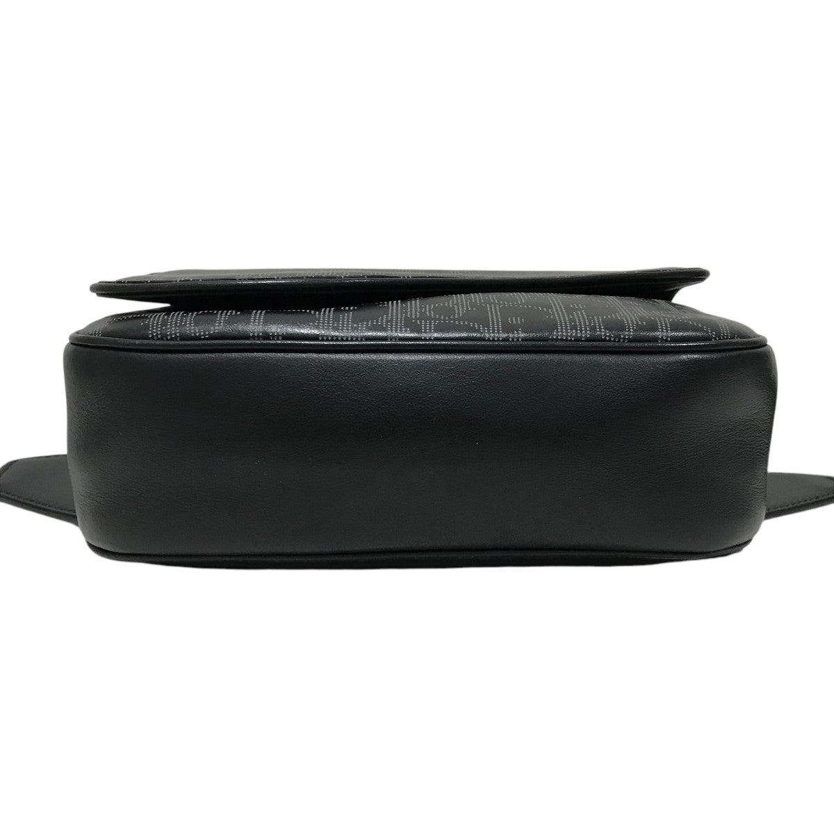 DIOR(ディオール) オブリークサドル レザー ベルトバッグ ブラック