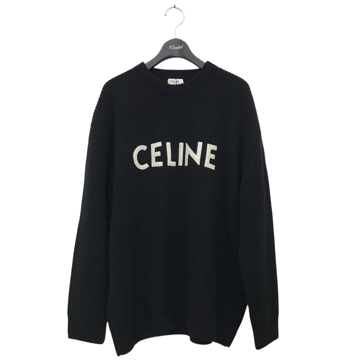 CELINE(セリーヌ) ロゴオーバーニット2A09T423P 2A09T423P ブラック