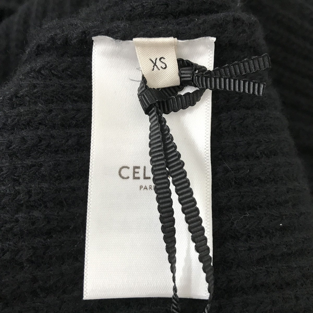 CELINE(セリーヌ) ロゴオーバーニット2A09T423P 2A09T423P ブラック