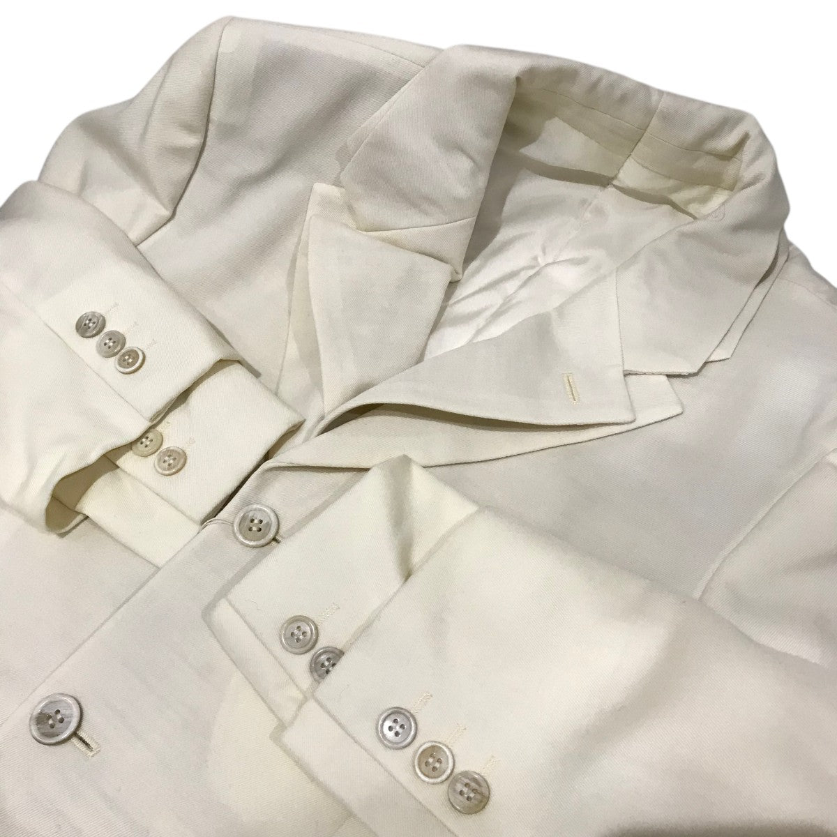 R00316 COMME des GARÇONS クリーム色テーラードジャケット 8020001314069_1.jpg?v=